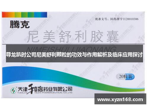 尊龙凯时公司尼美舒利颗粒的功效与作用解析及临床应用探讨